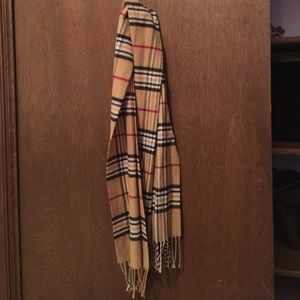 Plaid scarf