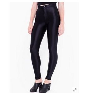 American Apparel Disco Pants Black