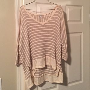 Splendid striped sweater top, sz M. Worn once