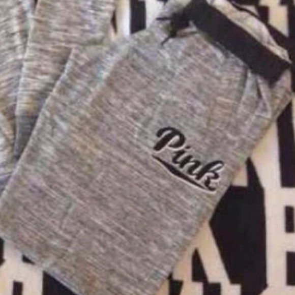 Vs pink marled grey small bf sweatpants - Picture 1 of 1