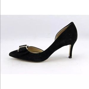 BCBGeneration Perryn Women Suede Pumps Black 6.5