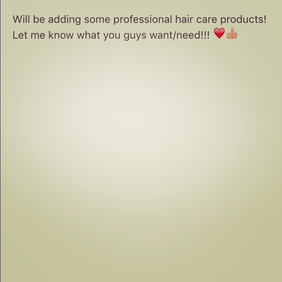 Hair Care Products - Picture 1 of 1