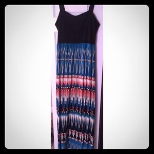 Cotton On Maxi Dress w/Tribal Print