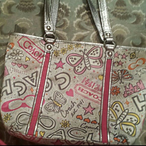 Coach poppy purse