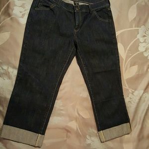 RePosh..New York & Company cuffed denim capris