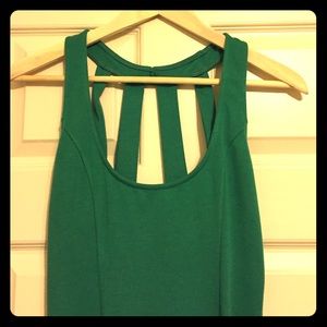 Open Back Mini Dress