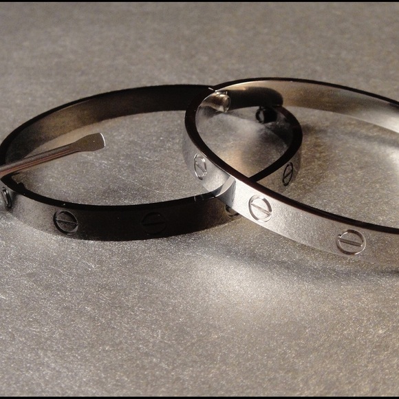 Love Bracelet - in gold or silver also have rings