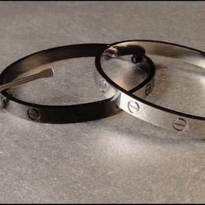 Love Bracelet - in gold or silver also have rings