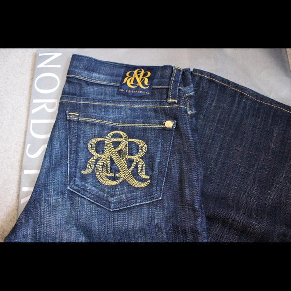 Boot up Rock & Republic Dark Denim Bootcut Jeans