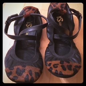 Yosi Samra foldable ballet flat