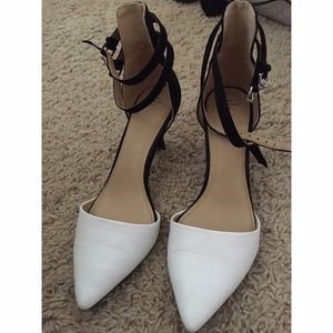 Zara strappy kitten heels