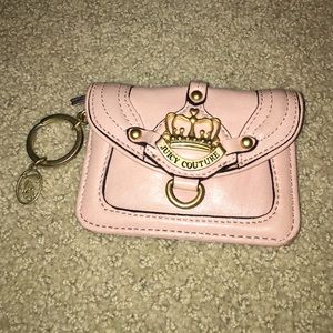 Juicy couture small pink wallet