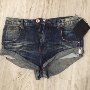 One Teaspoon Salvage Denim Bandit Darkies