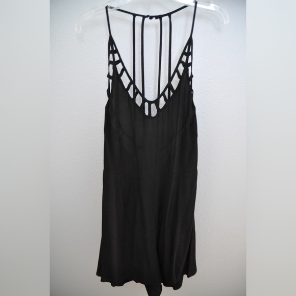 Lush Black Romper