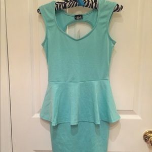Peplum dress