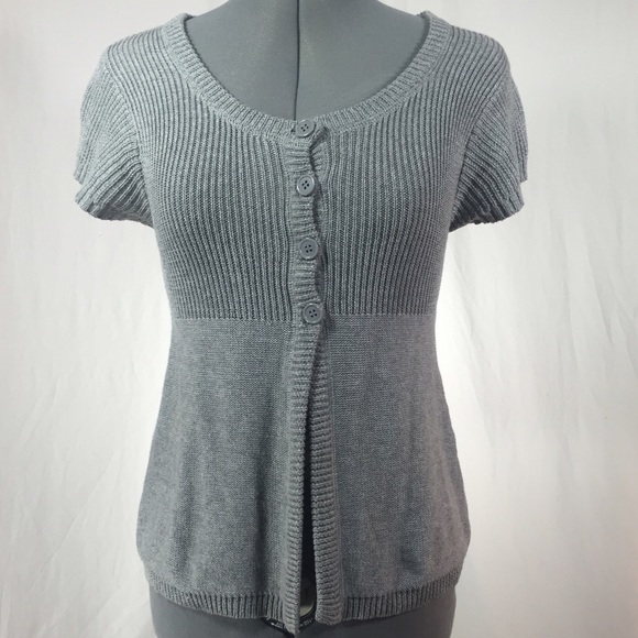 Grey Sweater Cover Up