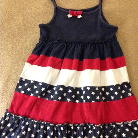 Girls 4th of July dress size 7/8