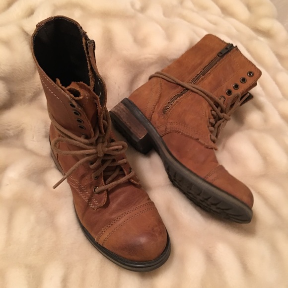 Steve Madden combat boots