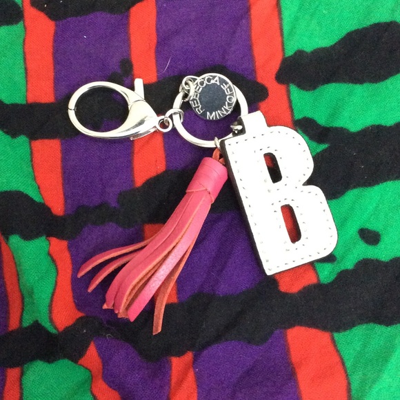 Rebecca Minkoff 'B' Keychain BNWT