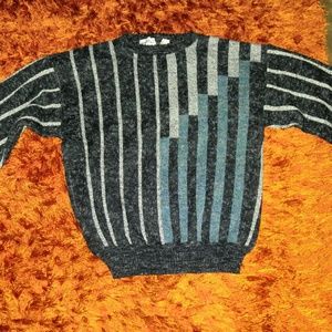 Members Only Striped Wool Sweater