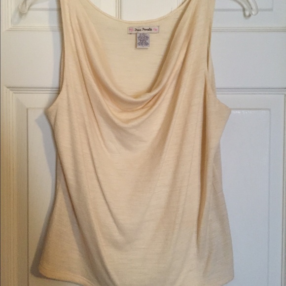 Cream Free people Top