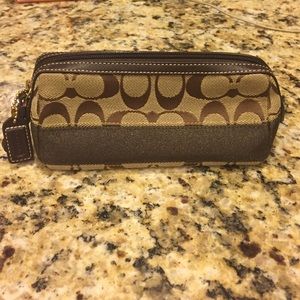 Coach makeup bag