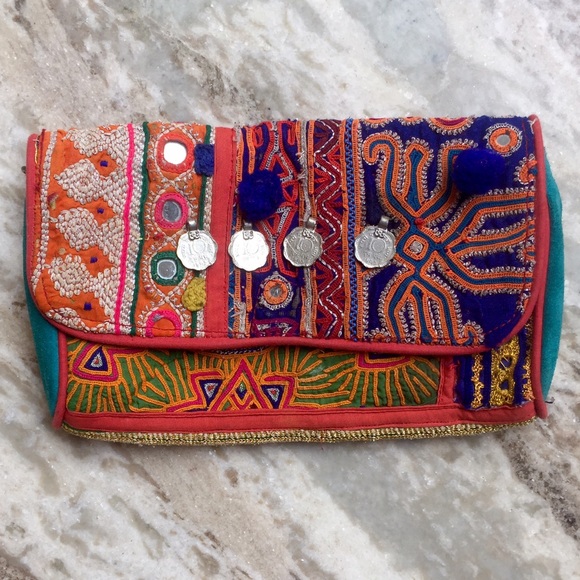 Boho Indian Clutch