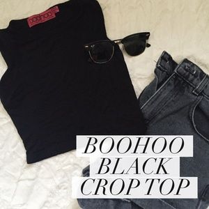 {boohoo} crop top