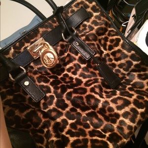 Calf hair leopard Hamilton