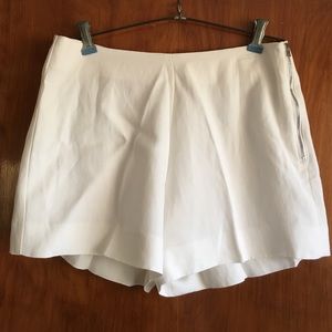 AYR White Linen Resort Shorts