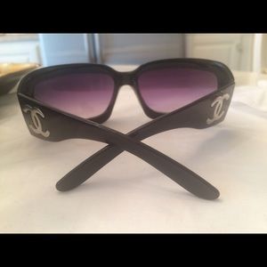 Black Chanel sunglasses