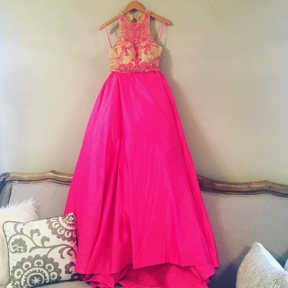2 piece Pink Formal