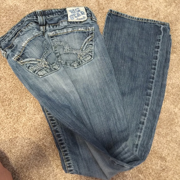 Big Star jeans with pocket bling