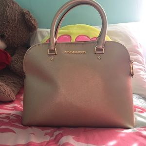 Gold Michael Kors Bag