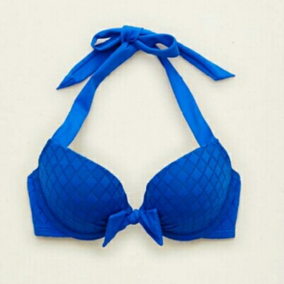 NWOT Aerie "Brooke crochet bikini top"