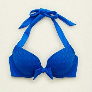 NWOT Aerie "Brooke crochet bikini top"