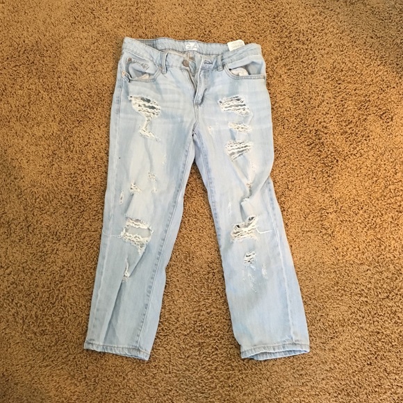 Boyfriend Jean Capris