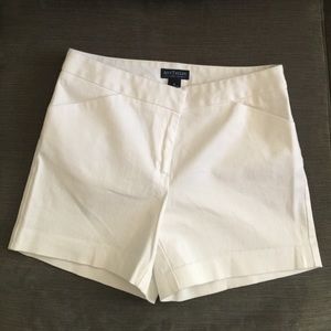 Ann Taylor white shorts,  size 6