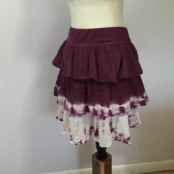 Solitare Dresses & Skirts - Solitare Boho Tye Dyed Skirt- Sm