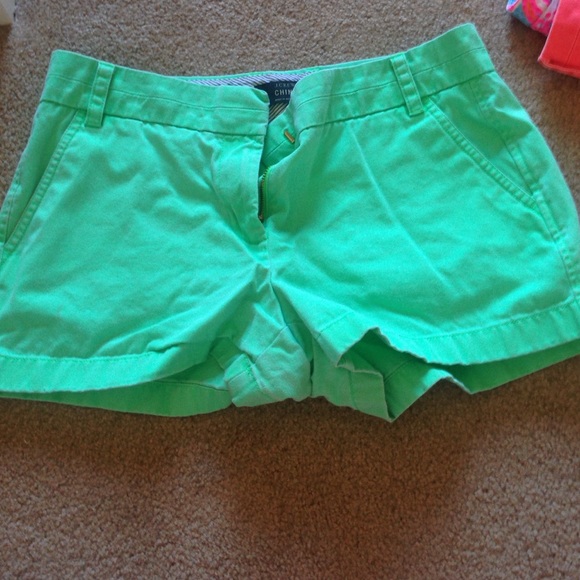I CREW CHINO SHORTS