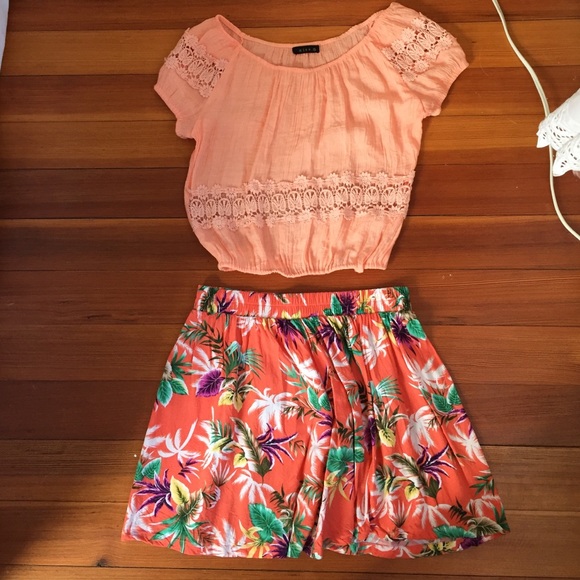Two-piece summer outfit