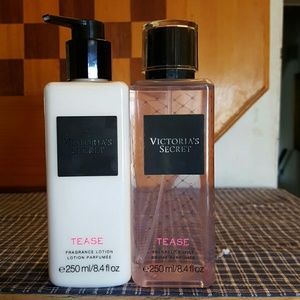 VS TEASE BODY MIST & LOTION (NWTS)
