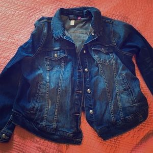 Plus Size Denim Jacket