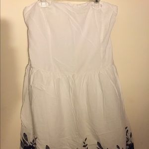 Cute white summer dress
