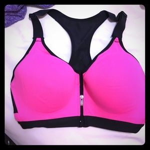 Victoria's Secret front-zip sports bra