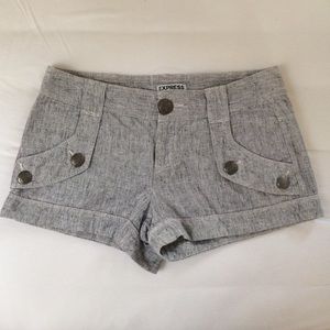 Express Gray Shorts