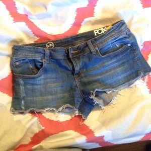 Cute short Fox denim shorts