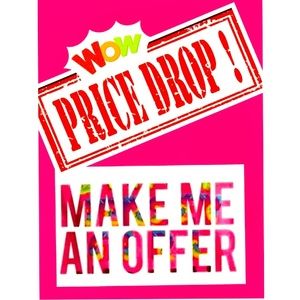 🎈🛍 Price drop!!!  🎉🎈