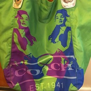 Coach Photo Girl Limited Edition Tote