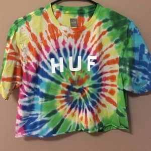 HUF Tie Dye Crop Top